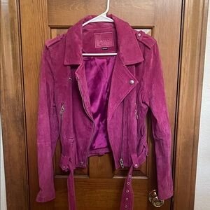 BLANKNYC suede moto